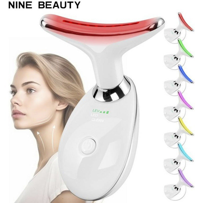 7-Color LED Facial & Neck Massager