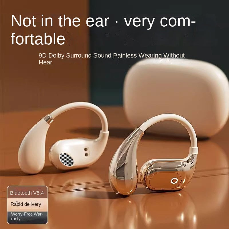 Wireless Bluetooth Ear-Hook Headphones