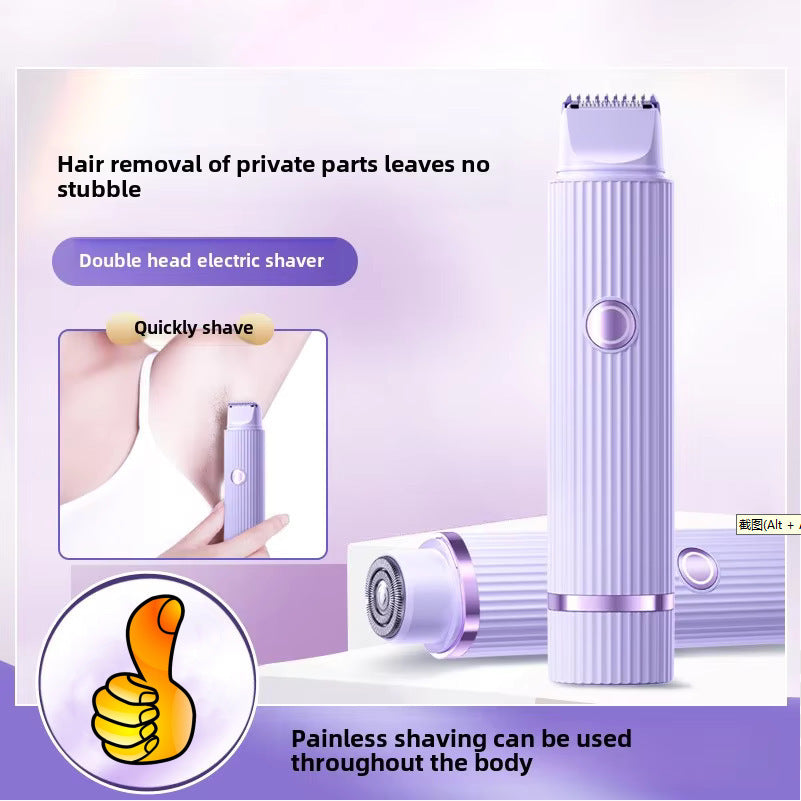 Electric Body & Pubic Hair Trimmer for Men and Women