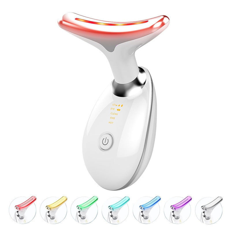 7-Color LED Facial & Neck Massager