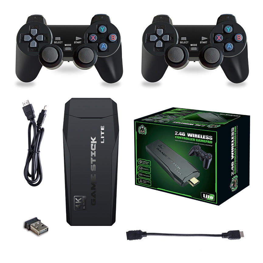 M8 Retro TV Gaming Console with Wireless Controllers
