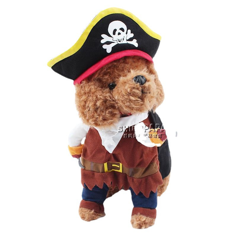 Pirate Dog Costume – Cute Pet Dress-Up Outfit
