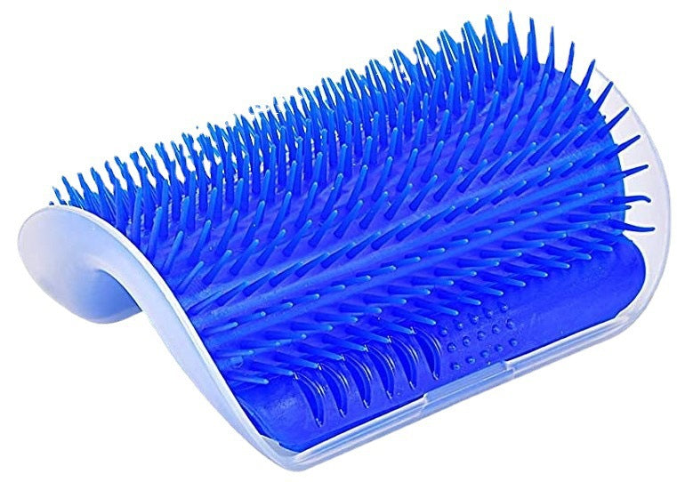 Corner Cat Self-Grooming Brush & Scratcher