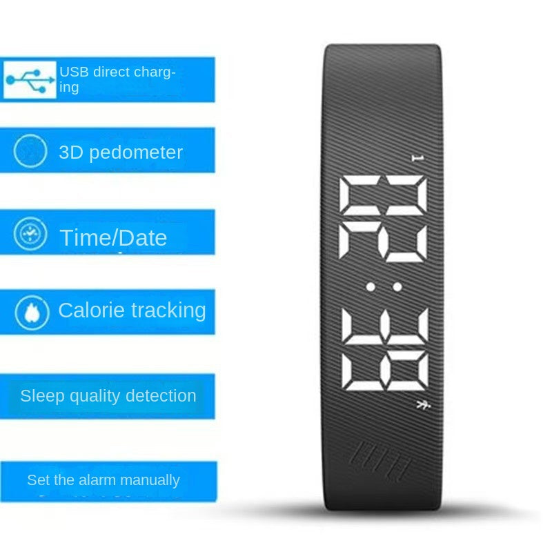 Round Color-Screen Smartwatch with Music, Weather & Step Counter