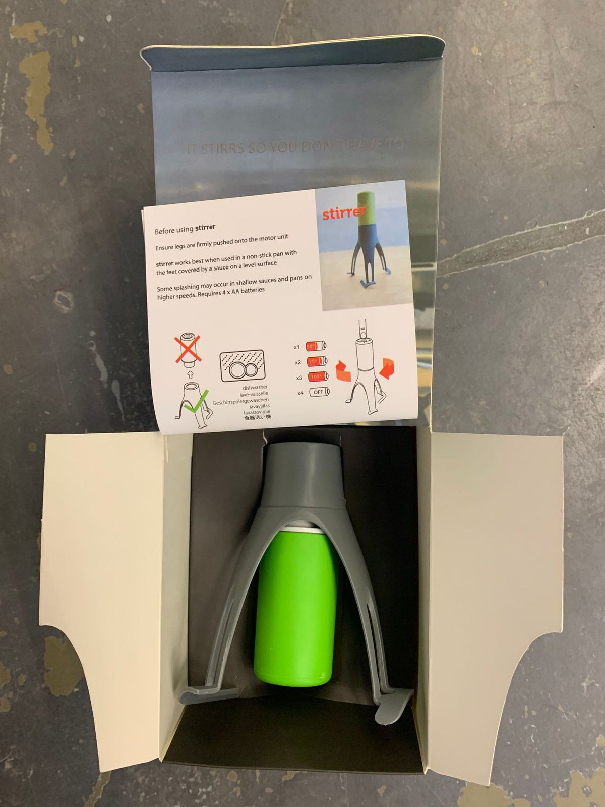 Automatic Kitchen Stirrer – Hands-Free Mixing
