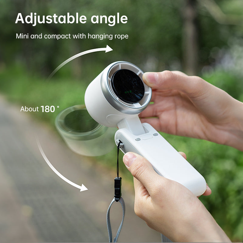 Portable Neck Fan – Foldable & USB Rechargeable