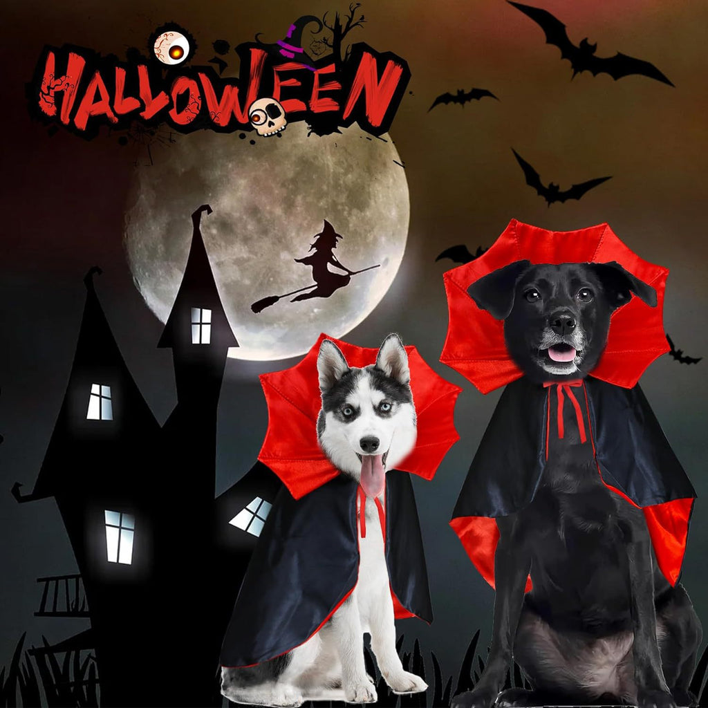 Halloween Bat Cloak Costume for Cats & Dogs