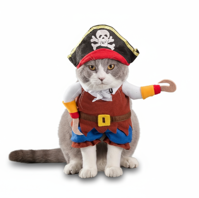 Pirate Dog Costume – Cute Pet Dress-Up Outfit