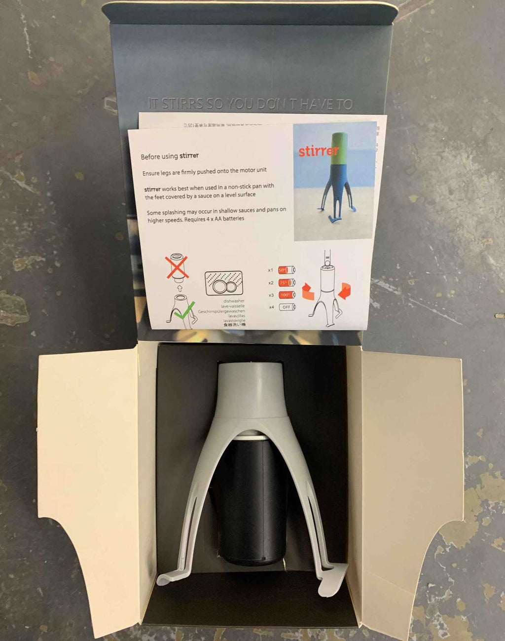 Automatic Kitchen Stirrer – Hands-Free Mixing