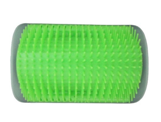 Corner Cat Self-Grooming Brush & Scratcher