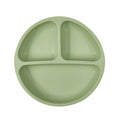 Baby Silicone Divided Suction Plate – Smiley Face Design