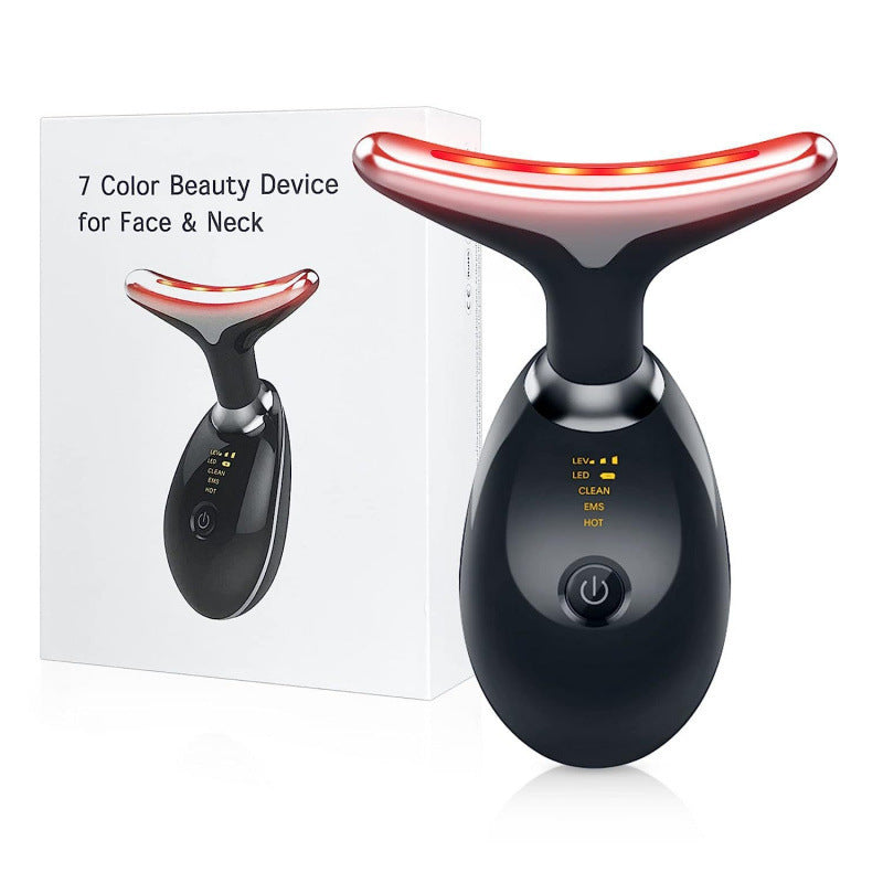 7-Color LED Facial & Neck Massager