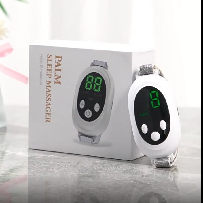 Portable Handheld Pulse Sleep Aid for Relaxation and Bedtime Use