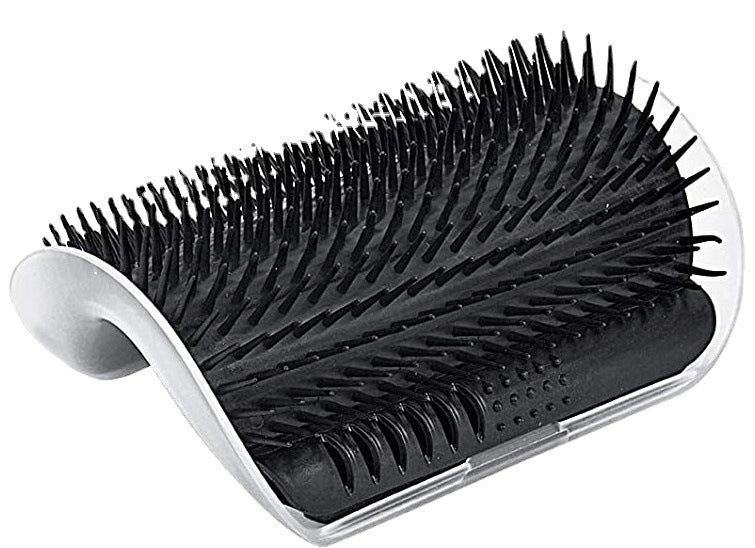 Corner Cat Self-Grooming Brush & Scratcher