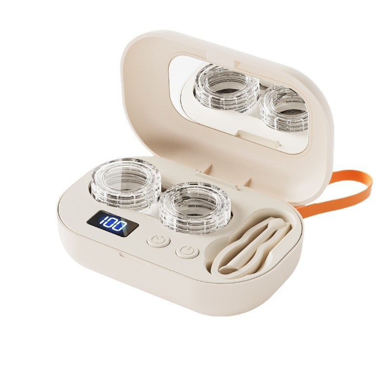 Rechargeable Contact Lens Cleaning Case