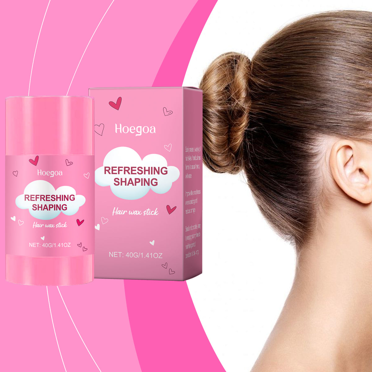 Hair Wax Stick for Smooth, Sleek Styling