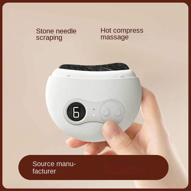 Facial Gua Sha Beauty Device & Massage Brush