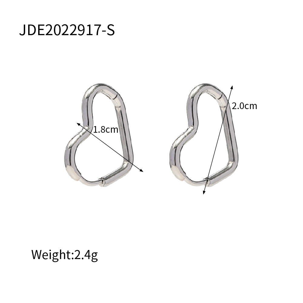 French style temperament caring earrings versatile earrings and earrings for women