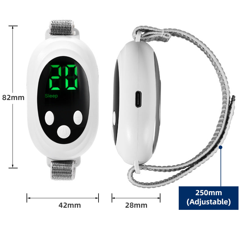 Portable Handheld Pulse Sleep Aid for Relaxation and Bedtime Use