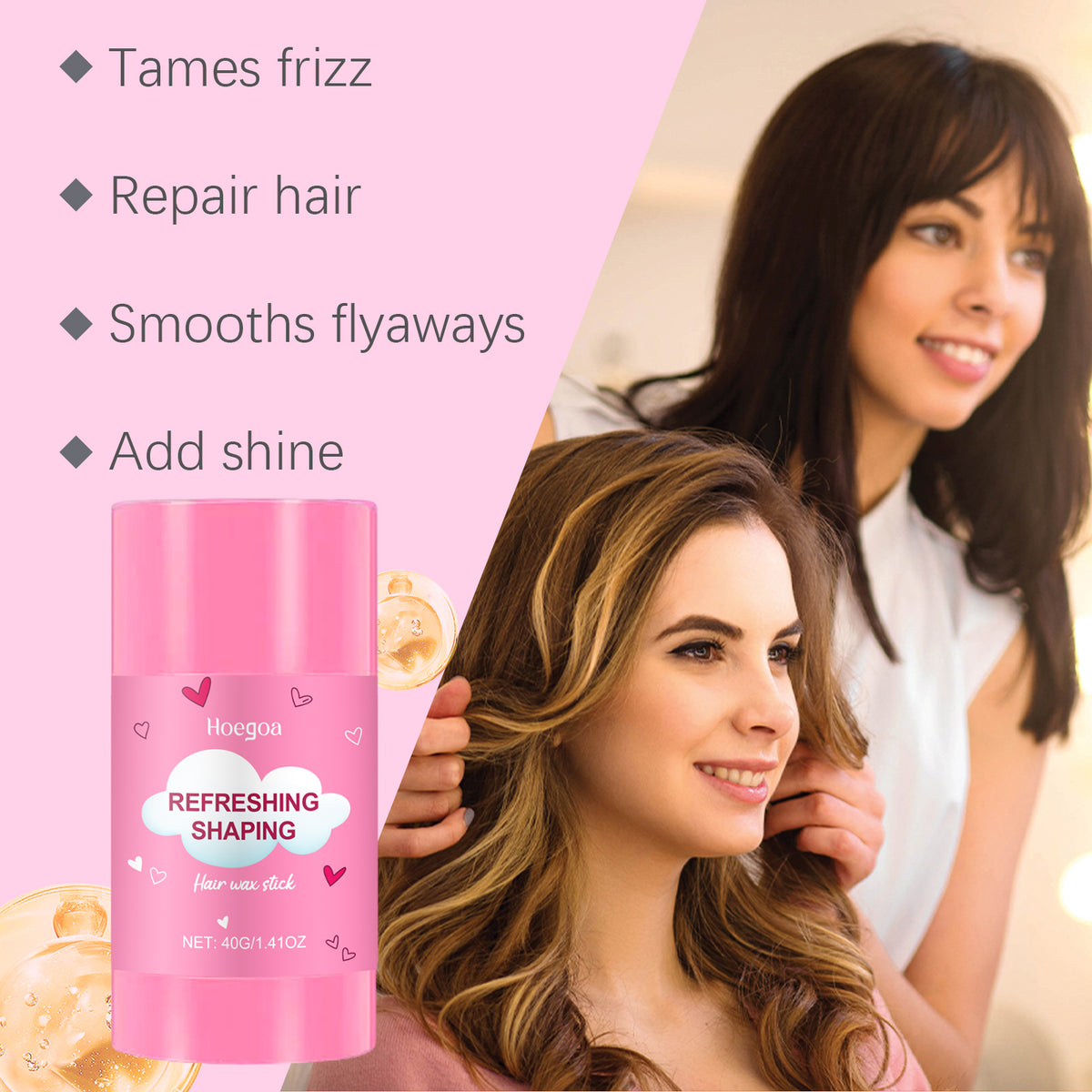 Hair Wax Stick for Smooth, Sleek Styling