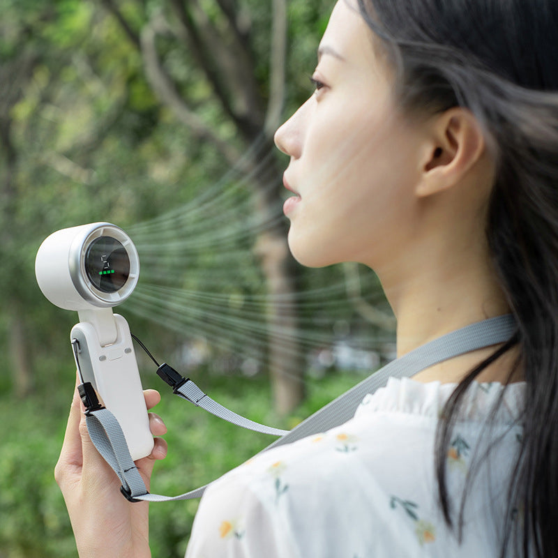 Portable Neck Fan – Foldable & USB Rechargeable