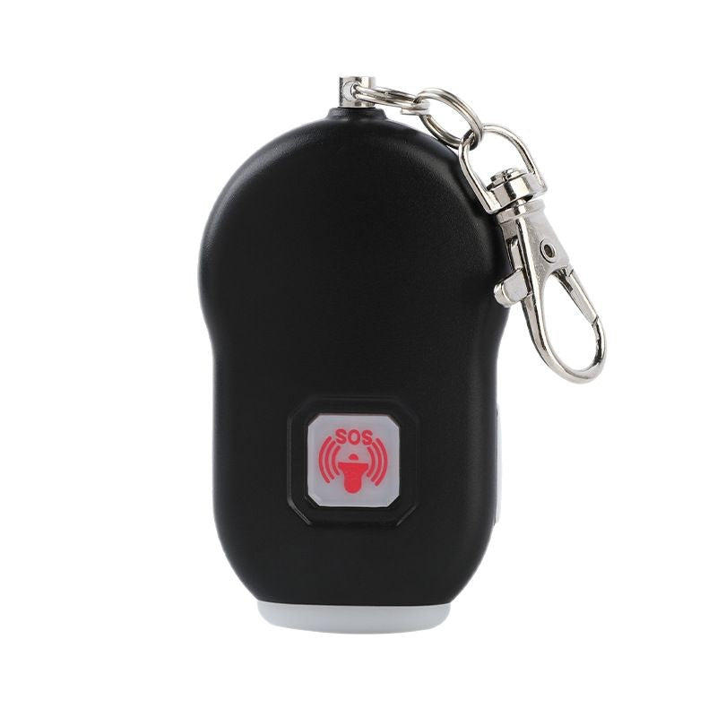Rechargeable SOS Personal Alarm with LED Light
