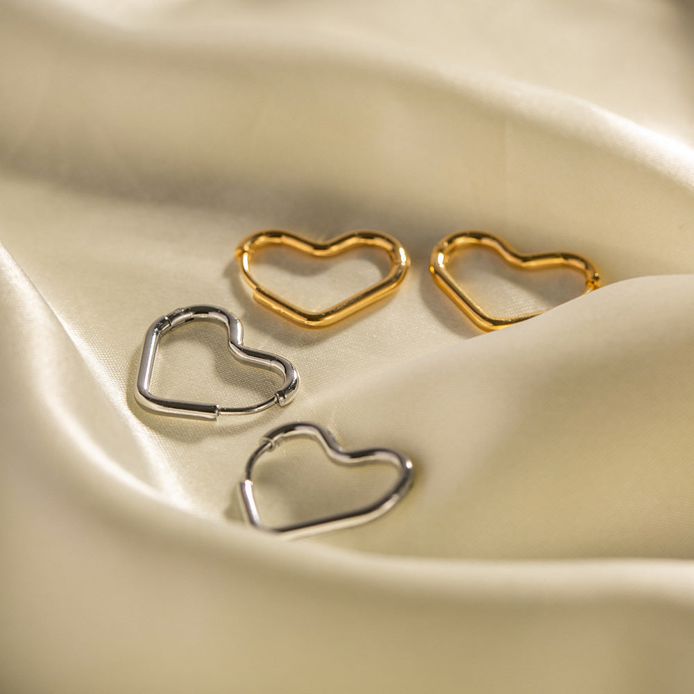 French style temperament caring earrings versatile earrings and earrings for women