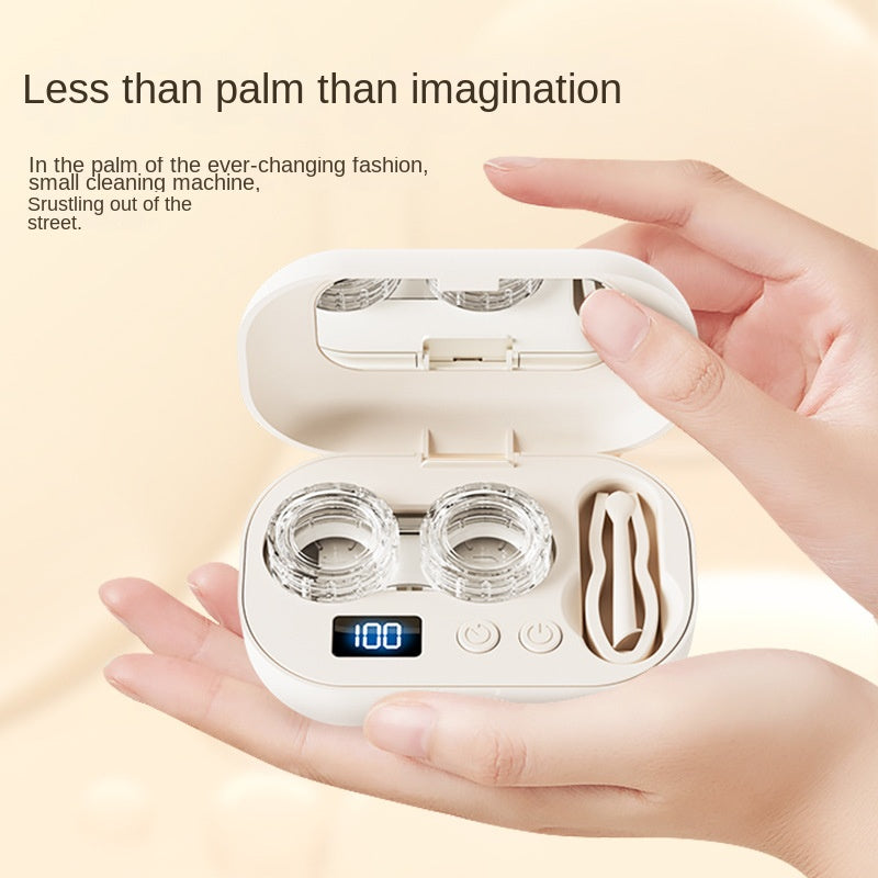Rechargeable Contact Lens Cleaning Case